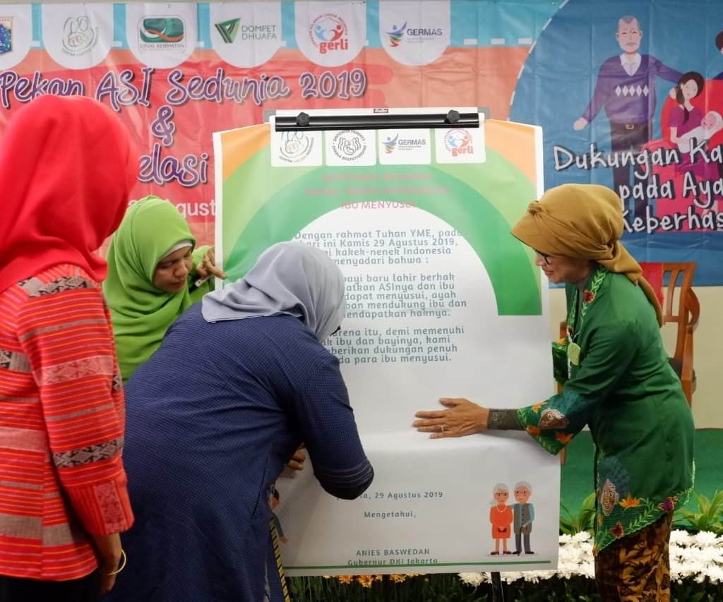 Kek, Nek, Yuk Wujudkan Rasa Sayangmu dengan Mendukung Pemberian ASI
