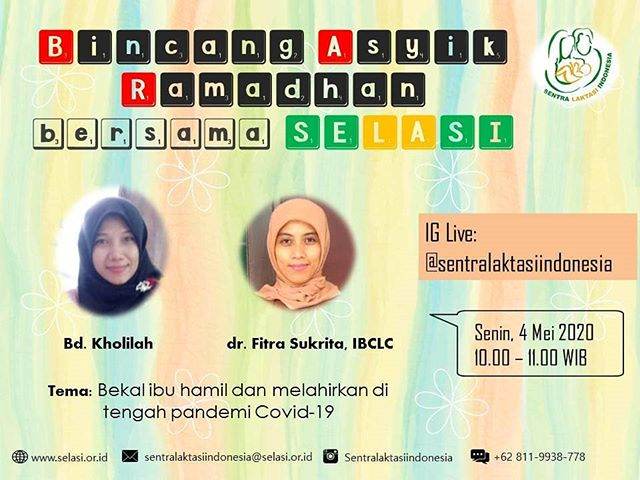 Tema : Bekal Ibu Hamil dan Melahirkan Ditengah Pandemi Covid-19