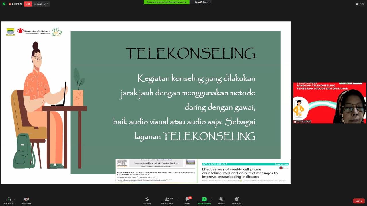 Peluncuran Buku Panduan Telekonseling SELASI