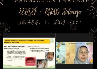 Pelatihan Online Manajemen Laktasi
