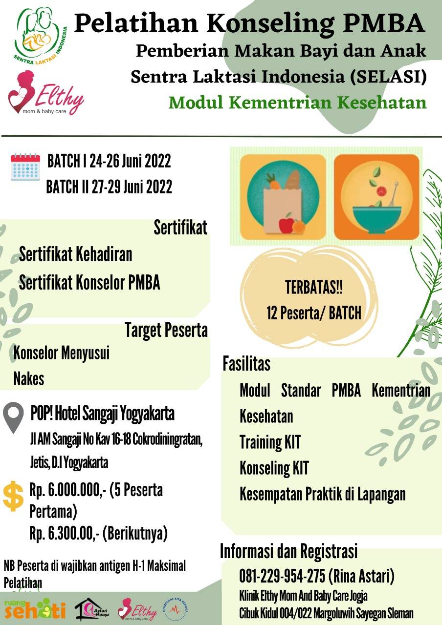 Pelatihan Konseling PMBA di Jogjakarta