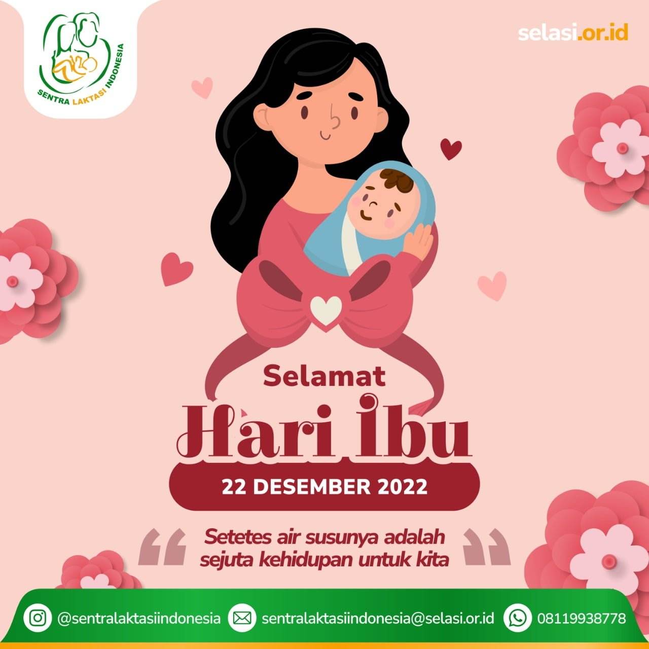Merayakan Hari Ibu, Malaikat Bagi Sang Buah Hati