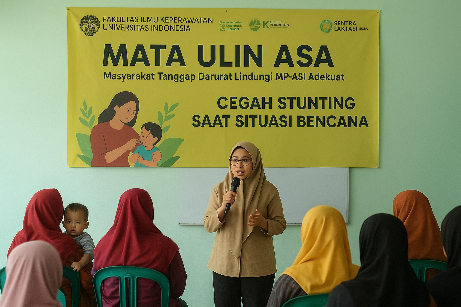 FIK UI Luncurkan Program ‘Mata Ulin Asa’ di Tambora: Perkuat Ketahanan Gizi Anak Saat Bencana